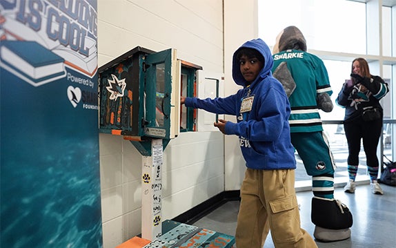 More Info for Sharks Ice San jose welcomes little free library